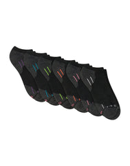 Hanes Comfort Fit Women's No-Show Socks, 6-Pairs