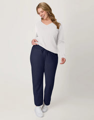 Hanes Women's French Terry Pants with Pockets, 31"