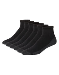 Hanes Double Tough Men's Ankle Socks, Max Cushion, 6-Pairs