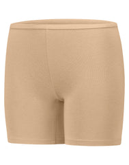 <p>Hanes Girls' Play Shorts, 4-Pack, Cotton Stretch, Assorted Solids Multipacks</p>