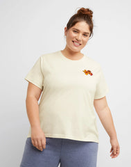 Hanes Women's Cotton Graphic T-Shirt, Dream (Plus Size)
