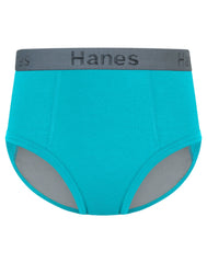 Hanes Confident Nights Boys' Overnight Underwear Pack, 3-Pack, Light & Moderate Leaks, Gem Multi