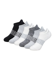 Hanes Absolute Active Boys' No-Show Socks Pack, 6-Pack, Heel Shield, Moisture-Wicking