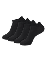 Hanes Moves Men's No-Show Socks Pack, 4-Pair Pack, 360 Stretch, Lightweight, Moisture Wicking