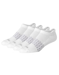 Hanes Absolute Active Men's Heel Shield Socks Pack, 4-Pair Pack, Moisture-Wicking Cushioned Seamless Socks
