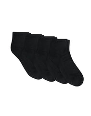 Hanes Moves Men's Ankle Socks Pack, 4-Pair Pack, 360 Stretch, Lightweight, Moisture Wicking