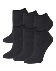 Hanes Originals Women's SuperSoft No Show Socks, 6-Pairs