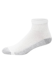 Hanes Men's Cushioned Ankle Socks Pack, 20 Pairs, Moisture Wicking