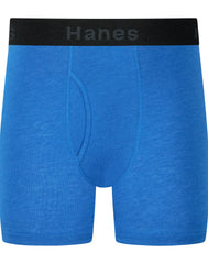 Hanes Boys' Underwear Boxer Briefs Cotton-Stretch, 8-Pack, Moisture-Wicking