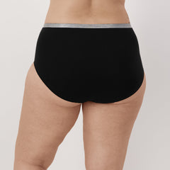 Hanes Just My Size Women's Stretch Cotton Brief Underwear, 5-Pack (Plus Size)