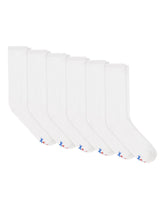 Hanes Performance Men's Cushioned Big & Tall Crew Socks, 6-Pairs