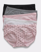 Hanes Ultimate ComfortSoft Women's Hipster Underwear, 5-Pack