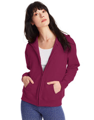 Hanes EcoSmart Women's Fleece Zip Hoodie