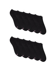 Hanes Women's Athletic No Show Socks, Full Sole Cushion, 10-Pairs