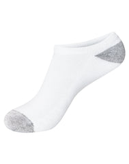 Hanes Women's No Show Socks, Cushioned, Extended Sizes, 10-Pairs