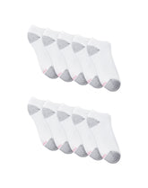 Hanes Women's Athletic Low Cut Socks, Full Sole Cushion, 10-Pairs