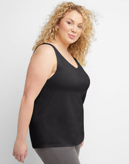 Hanes Originals Women's Tri-Blend Tank (Plus Size)