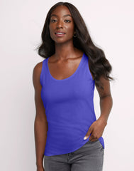 Hanes Women's Scoopneck Cotton Jersey Tank