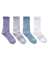 Hanes Absolute Active Men's Crew Socks Pack, 4-Pair Pack, Moisture Wicking, Seamless Toe, Cushioned