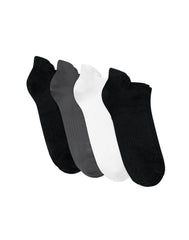 Hanes Moves Men's No-Show Socks Pack, 4-Pair Pack, 360 Stretch, Lightweight, Moisture Wicking