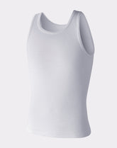 Hanes ComfortSoft Boys' Cotton Tank, White, 3-Pack