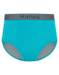 Hanes Confident Nights Boys' Overnight Underwear Pack, 3-Pack, Light & Moderate Leaks, Gem Multi