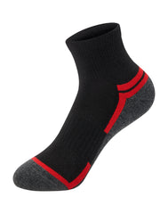 Hanes Moves Boys' Ankle Socks Pack, 10-Pack, Performance X-Temp Moisture-Wicking Kids Athletic Socks