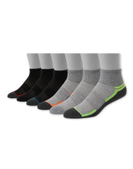 Hanes Boys' Performance Ankle Socks, X-Temp, 6-Pairs