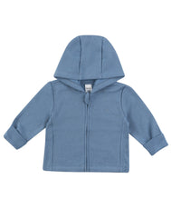 Hanes Zippin Baby Fleece Full-Zip Hooded Jacket, Adjustable Cuffs, Boys & Girls