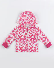 Hanes Zippin Baby Knit Lightweight Full-Zip Hooded Jacket, 4-Way Stretch & Adjustable Cuffs, Boys & Girls