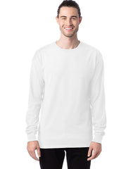Hanes Men's Garment Dyed Long-Sleeve T-Shirt