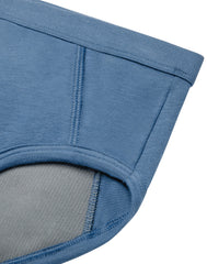 Hanes Confident Nights Girls' Overnight Underwear, 3-Pack, Light & Moderate Leaks, Grey Multi