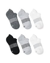 Hanes Absolute Active Boys' No-Show Socks Pack, 6-Pack, Heel Shield, Moisture-Wicking