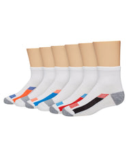 Hanes Boys' X-Temp Active Cool Ankle Socks 6-Pack
