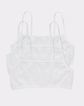 Hanes Women's String Crop Bralette, 3-Pack