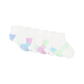 Hanes Absolute Active Ankle Socks Pack, 6-Pack, Heel-Shield Girls' School Socks