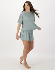 Hanes Comfywear Women's Pajama Set, Loungewear Top & Sleep Shorts