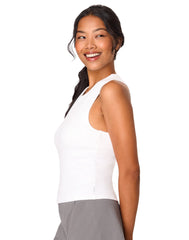 Hanes Originals Comfywear Women's Pajama Tank Top with Built-In Shelf Bra, Loungewear