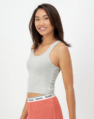 Hanes Originals Comfywear Women's Rib Crop Tank