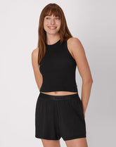 Hanes Originals Women's Supersoft Comfywear Rib Racerback Crop Tank