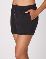 Hanes SuperSoft Women's Boxer Pajama Shorts, Originals SuperSoft, Viscose from Bamboo