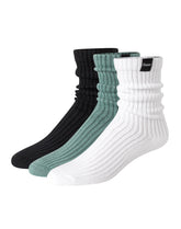 Hanes Originals Men's Crew Socks Pack, 3 Pairs, SuperSoft Slouch