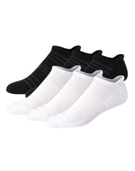 Hanes Moves Breathable Mesh Men's Heel Shield Socks, Shoe Sizes 6-12, 6-Pairs