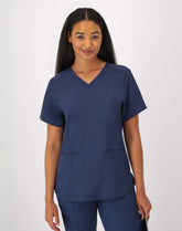 Hanes Comfort Fit Scrubs Women's V-Neck Scrub Top