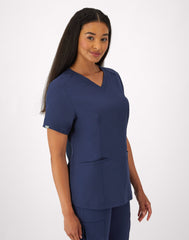 Hanes Comfort Fit Scrubs Women's V-Neck Scrub Top