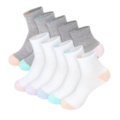 Hanes Moves X-Temp Women's Ankle Socks, 10-Pairs, Shoe Sizes 5-9