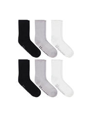 Hanes Originals Women's SuperSoft Crew Socks, 6-Pairs