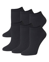 Hanes Originals Women's SuperSoft No Show Socks, 6-Pairs