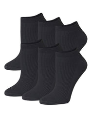 Hanes Originals Women's SuperSoft No Show Socks, 6-Pairs