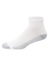 Hanes Men's Cushioned Ankle Socks Pack, 20 Pairs, Moisture Wicking